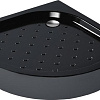 Душевой поддон Метакам Classic Black N 80x80 АПS_013573 (закругленный)