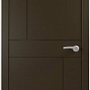 Межкомнатная дверь Юни Эмаль ПГ-25 90x200 (графит)