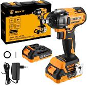 Гайковерт Deko ZKIS20 081-1013 (с 2-мя АКБ, кейс)