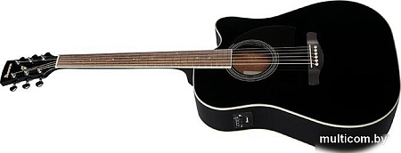 Электроакустическая гитара Ibanez PF15ECE-BK