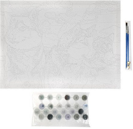 Картина по номерам MultiArt Лайки CANV30X40-MULTI47