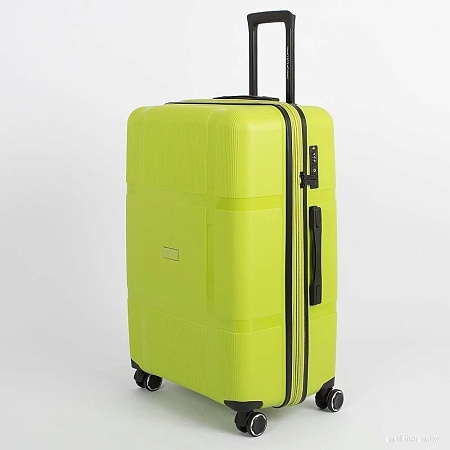 Чемодан-спиннер Francesco Molinary 341-AT309/3-27GRN (салатовый)