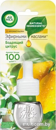 Жидкость для аромадиффузора Air Wick Бодрящий цитрус (19 мл)