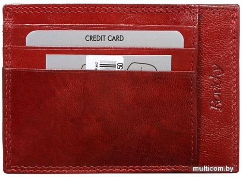 Визитница Cedar Rovicky N1901-RVTK (красный)