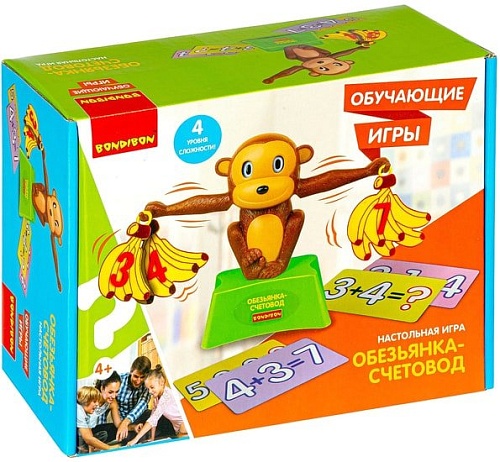 Развивающая игра Bondibon Обезьянка-счетовод ВВ4850