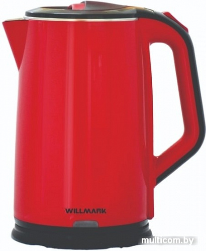 Электрочайник Willmark WEK-2012PS (красный/черный)