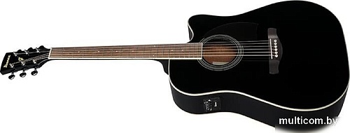 Электроакустическая гитара Ibanez PF15ECE-BK