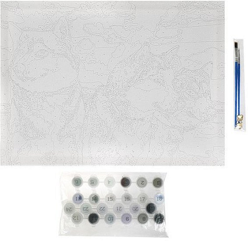 Картина по номерам MultiArt Лайки CANV30X40-MULTI47