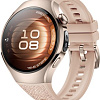Умные часы Huawei Watch 5 42 мм (песочный, с бежевым силиконовым ремешком, международная версия)