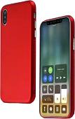 Чехол для телефона Case Deep Matte v.2 для Apple iPhone X (фирменная уп, красный)