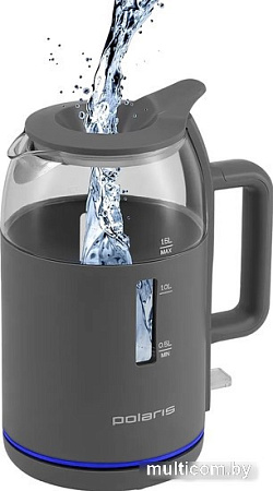 Электрический чайник Polaris PWK 1563CGL Water Way Pro (графитовый)