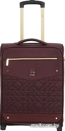 Чемодан Grott 338-1731/3-20 (бордовый)