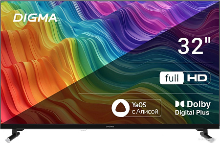 Телевизор Digma DM-LED32SBB33