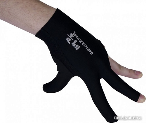 Перчатки для бильярда Ball Teck MFO 45.251.03.0 (1 шт, черный)