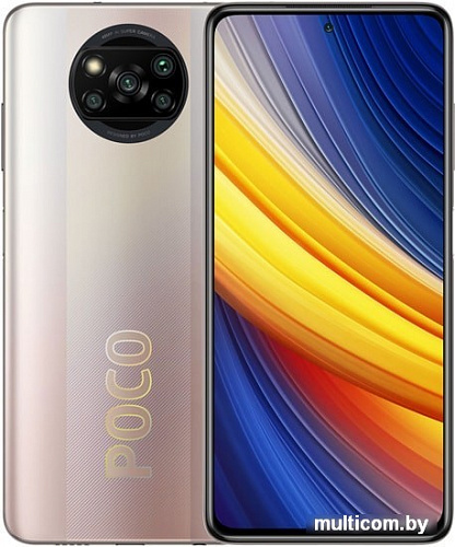 Смартфон POCO X3 Pro 6GB/128GB международная версия (бронзовый)