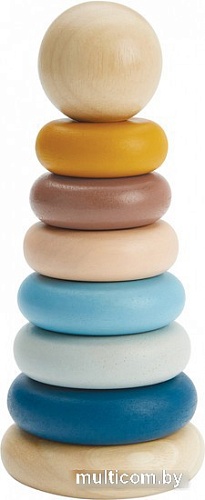 Пирамидка Plan Toys Кольца 5474