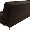 Диван Mebelico Портленд 108747 (БНП, микровельвет, коричневый)
