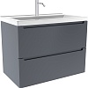 ЗОВ Тумба с умывальником Эридан 60 (графит мат)