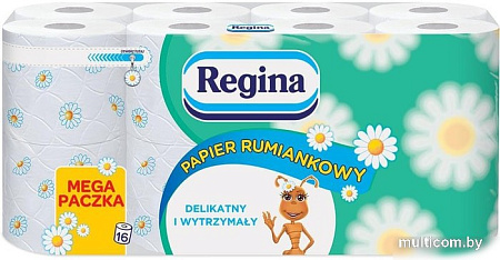 Туалетная бумага Regina Camomilla (16 рулонов)