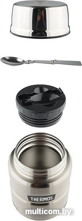 Термос для еды Thermos King-SK-3020SBK 0.71л (серебристый)