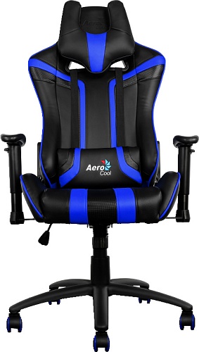 Кресло AeroCool AC120 (черный/синий)