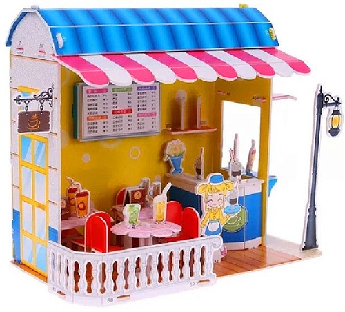 3Д-пазл Darvish Mini Milk-Tea Shop SR-T-3352
