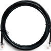 Кабель Cablexpert TC6P4CR-2M RJ11 - RJ11 (2 м, черный)