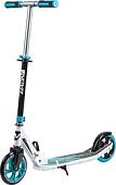 Самокат Novatrack Polis 160 Plastic (белый/голубой)