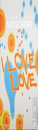 Moschino Cheap and Chic I Love Love EdT (100 мл)