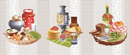 Текстильный городок Трио. Раздолье ТХбК29142-1/150 (3шт)