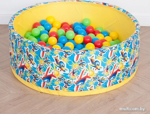 Сухой бассейн Romana Самолетики ДМФ-МК-02.59.03 (150 шаров)