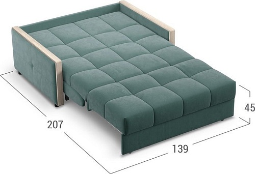 Диван Moon Trade Мадрид 125 003749 (зеленый)