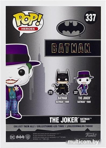 Фигурка Funko Heroes DC Batman 1989 Joker w/Hat w/Chase 47709