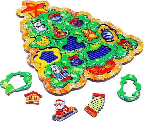 Сортер Smile Decor Новогодня елочка 7353973