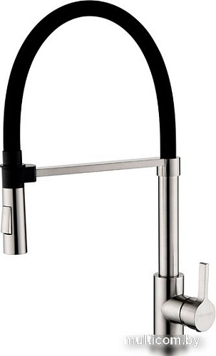 Смеситель Paulmark Halt HA214021-NI (стальной/никель)