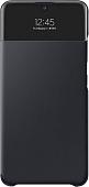 Чехол Samsung S View Wallet Cover для Samsung Galaxy A32 (черный)