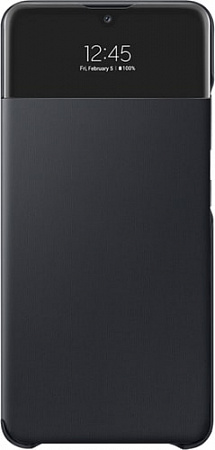 Чехол Samsung S View Wallet Cover для Samsung Galaxy A32 (черный)