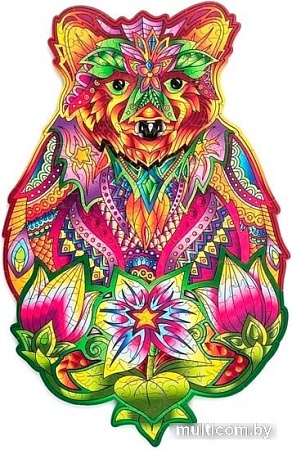 Пазл Wood Trick Вдохновленный медведь