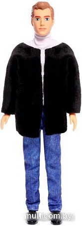 Кукла Happy Valley Высокая мода. Черный полушубок 9377015