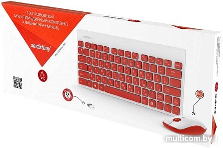 Мышь + клавиатура SmartBuy 220349AG [SBC-220349AG-RW]