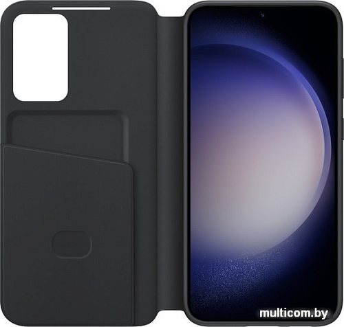 Чехол для телефона Samsung Smart View Wallet Case S23+ (черный)