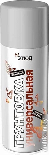 Алкидная грунтовка Этюд Универсальная (400 мл, серый)