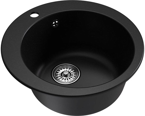 Кухонная мойка Mixline ML-GM13 551898 (ультра-черный)