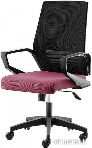 Кресло Norden Эрго LB B909-FX363-1 FX363-7 (черный/фиолетовый)