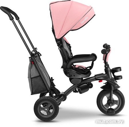 Детский велосипед Lionelo Tris (розовый/серый)