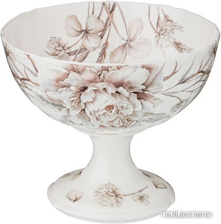 Конфетница Lefard Белый цветок 86-2436