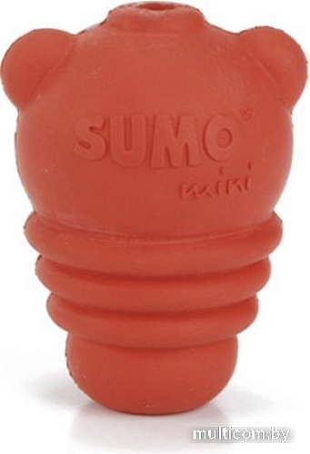 Игрушка для собак Beeztees Sumo Mini Play XXS красный 4.5x4.5x6 см