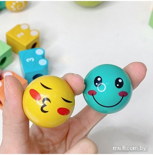 Набор развивающих игрушек Top Goods Веселые червячки BY808-25