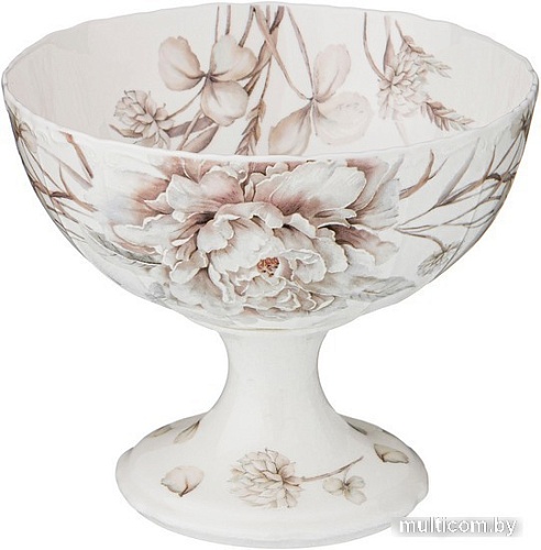 Конфетница Lefard Белый цветок 86-2436