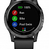 Умные часы Garmin Vivoactive 4 (черный/серый)